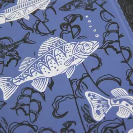 Подарочный набор "Дикий судак" с книгой "Большая книга русской рыбалки" и панно